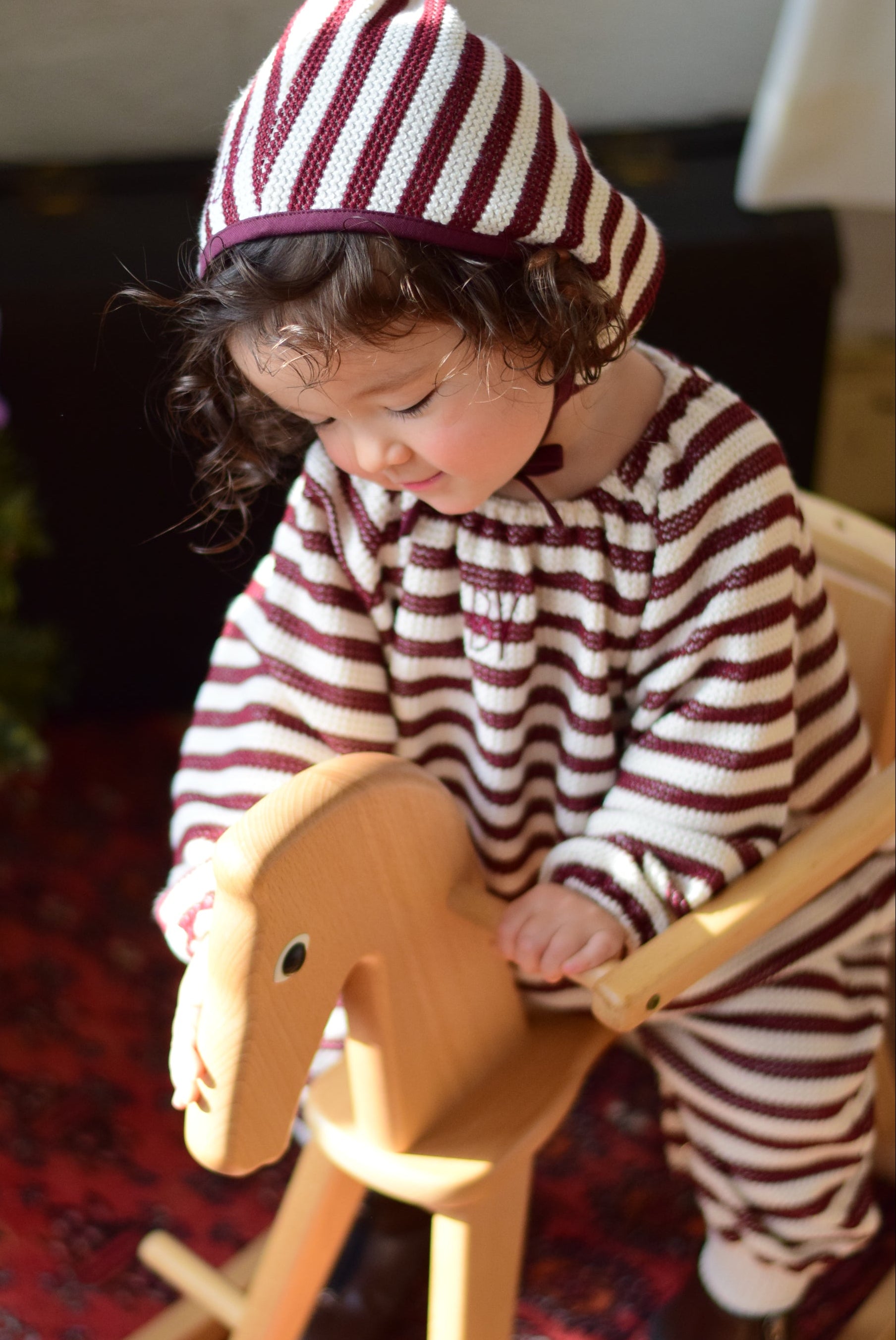 Cuddle Smock All-in-One │red border