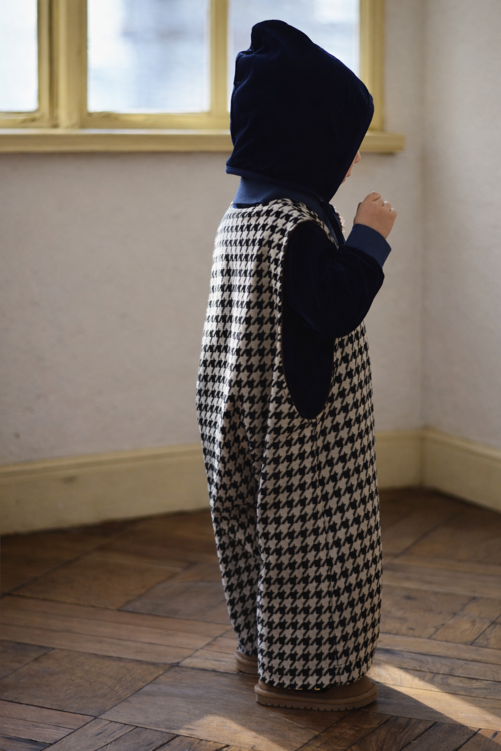 Plump Overall │ houndstooth