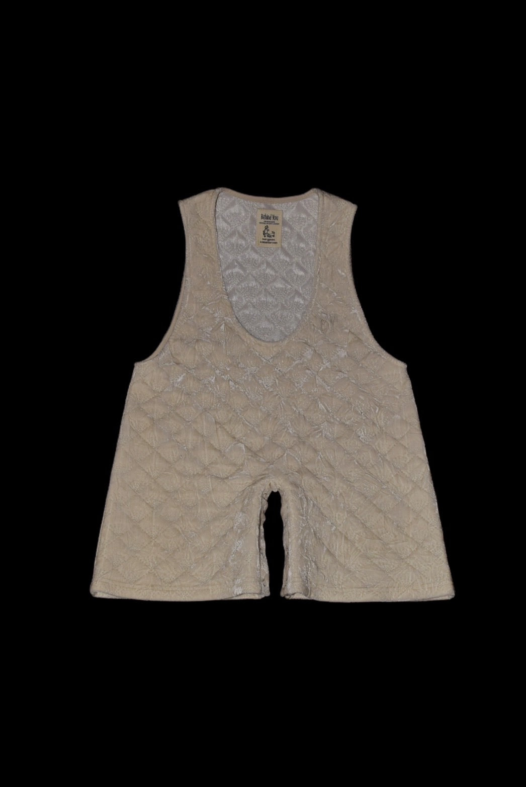 Plump Overall │quilted velour