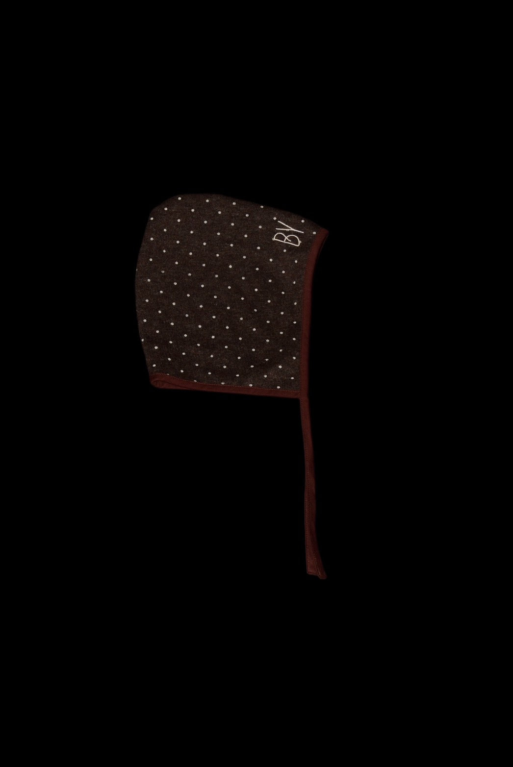 Tender Bonnet│polka dot wool