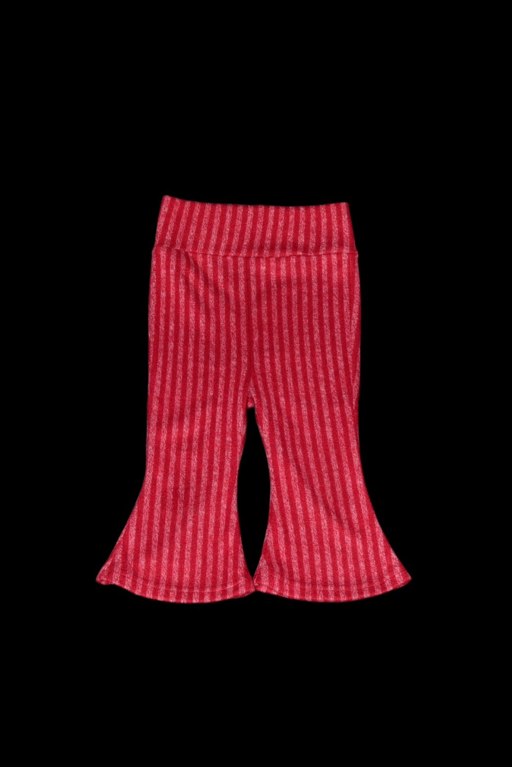 Warmly Flare Pants│red stripe